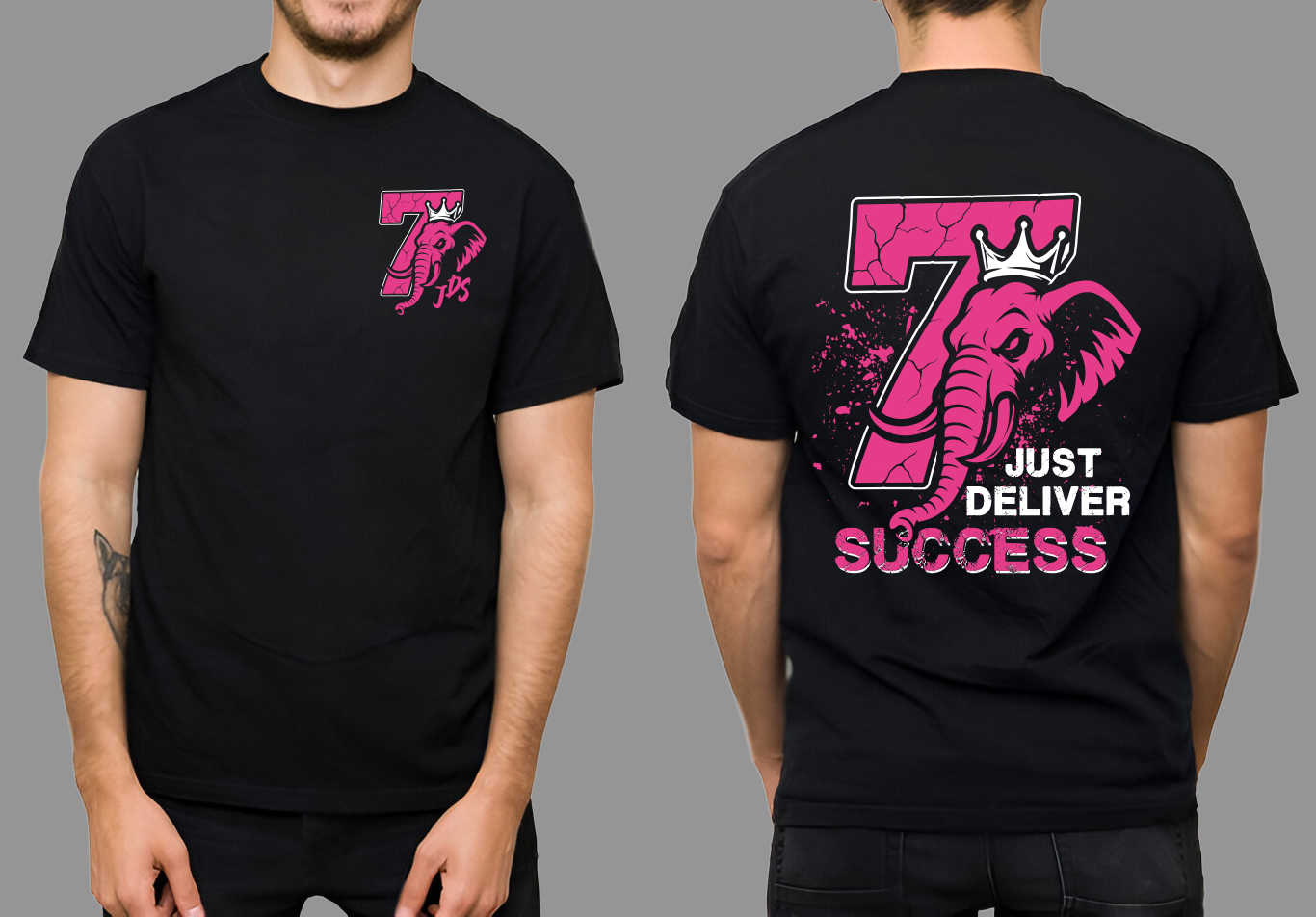 T-shirt Design by Quick craft for JDS- just deliver success  | Design #35547180