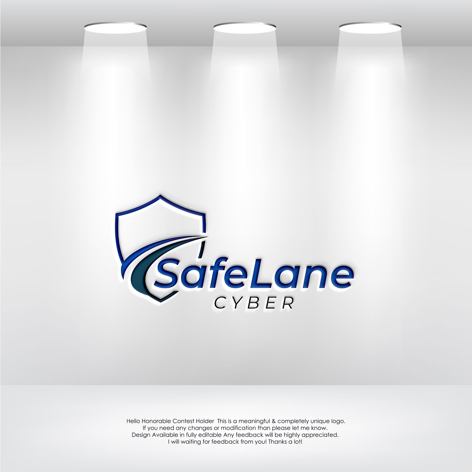 Diseño de Logo por LogoEon para SafeLane Cyber | Diseño #35543159