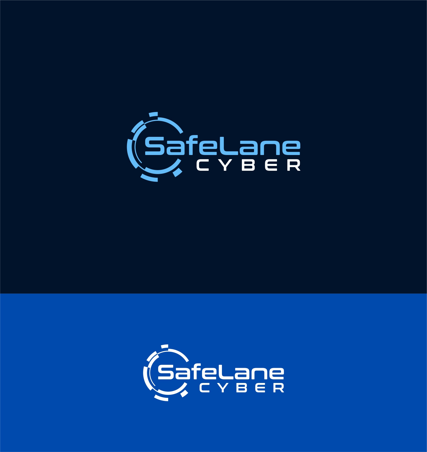 Logo Design by GI ART for SafeLane Cyber | Design #35579880