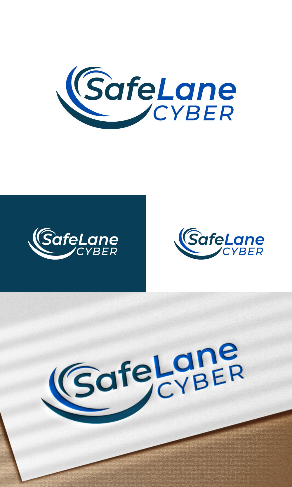 Logo Design by loveqis for SafeLane Cyber | Design #35545502