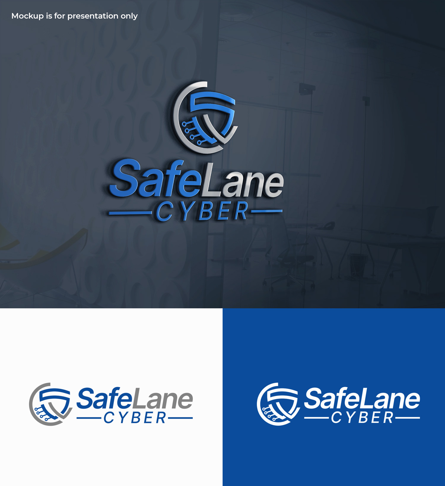 Diseño de Logo por M Art & Design para SafeLane Cyber | Diseño #35543989