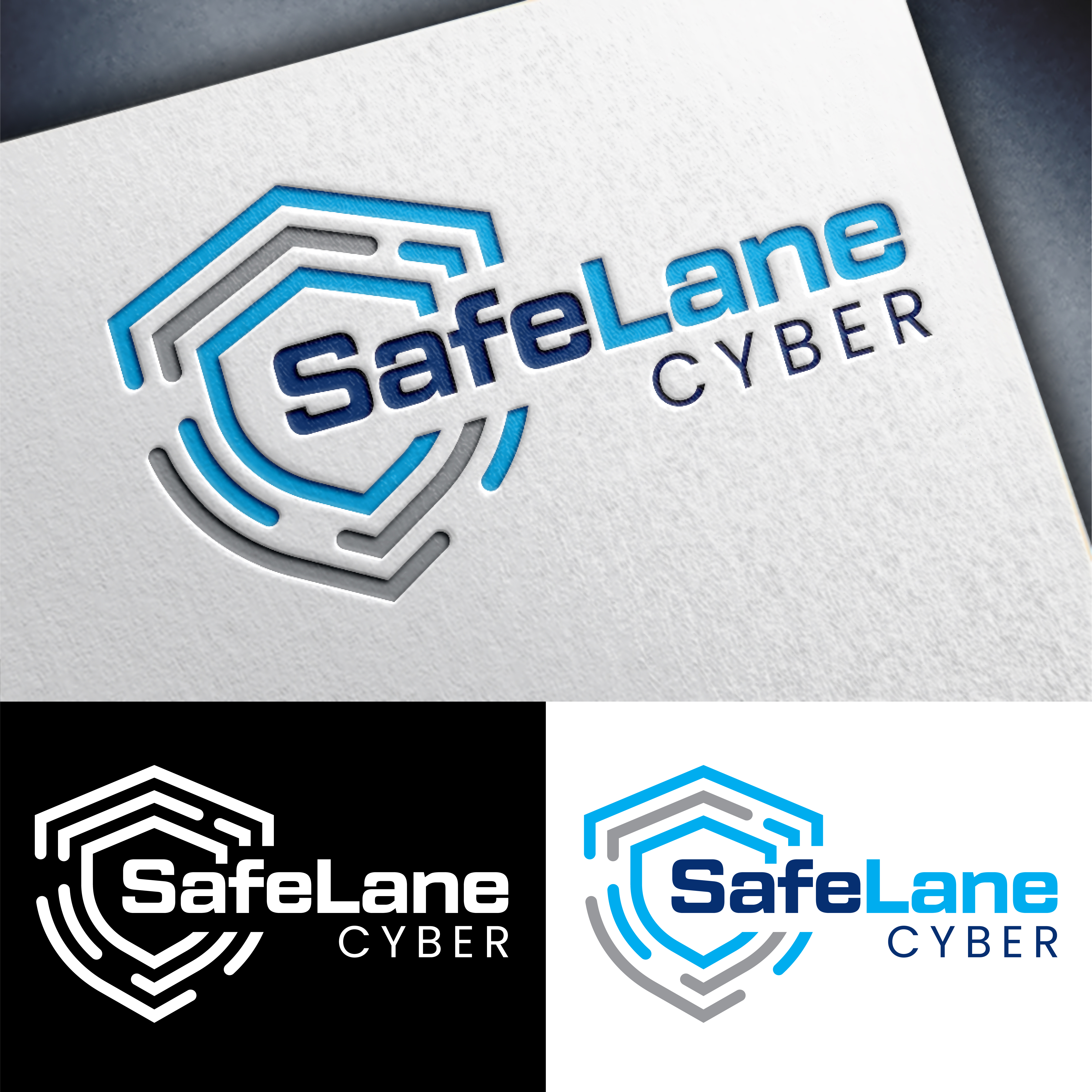 Logo-Design von John Mark Arts für SafeLane Cyber | Design #35543096