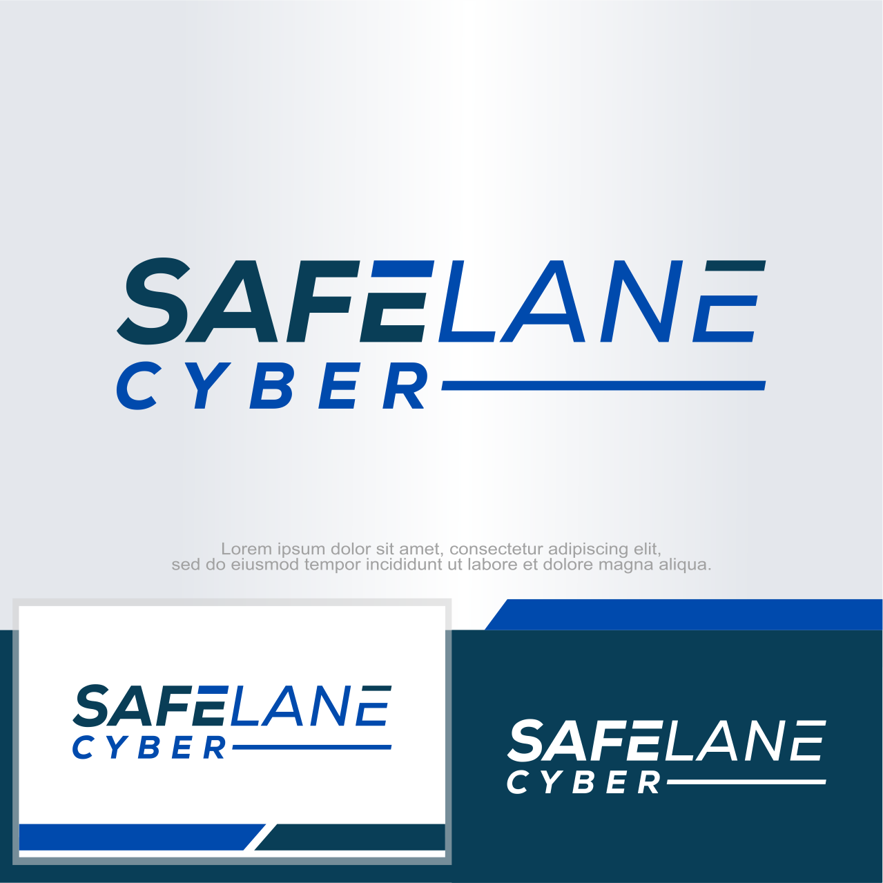 Logo Design by Argidhan for SafeLane Cyber | Design #35543613