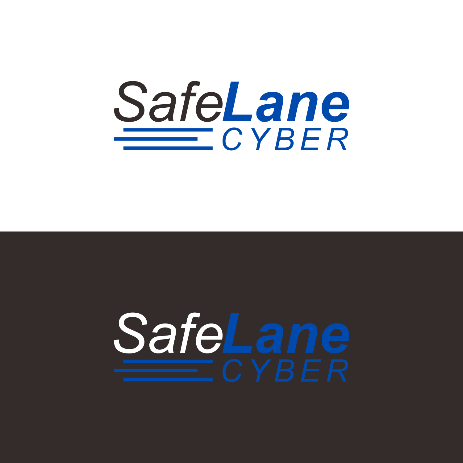 Logo Design by Bakoh for SafeLane Cyber | Design #35552651