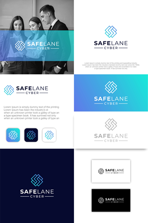 Logo Design by Stone Black for SafeLane Cyber | Design: #35550879
