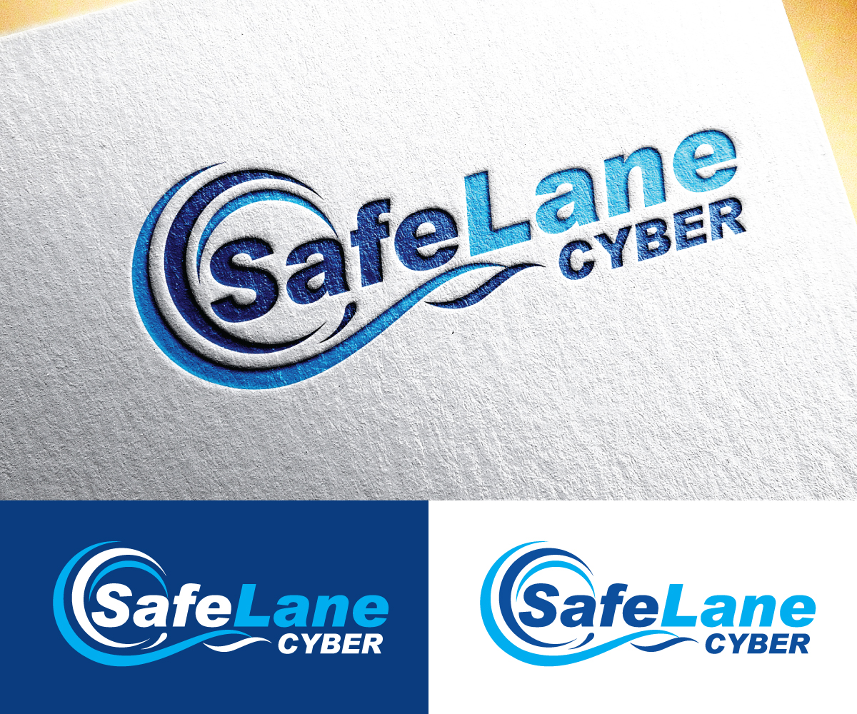 Logo Design by step forward 2 for SafeLane Cyber | Design #35542760