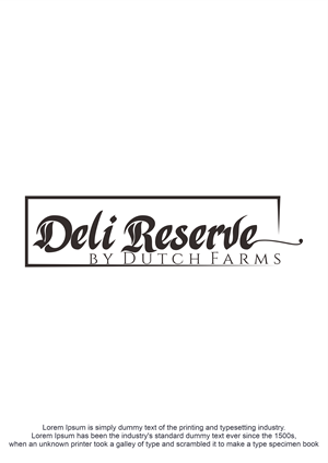 Logo Design by Abigaill_design for Dutch Farms | Design: #35552008