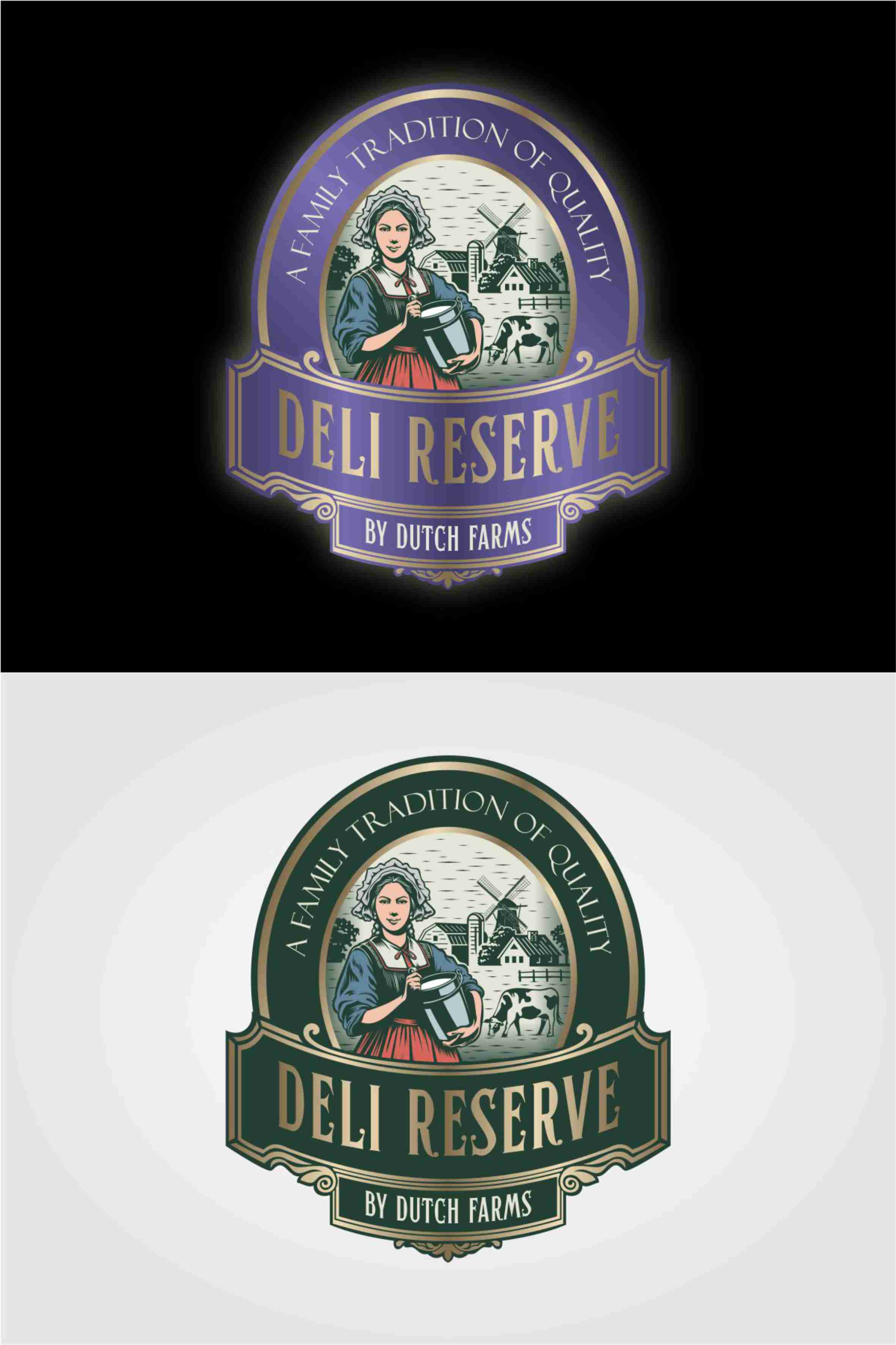 Logo Design by Mas Arief for Dutch Farms | Design #35570972