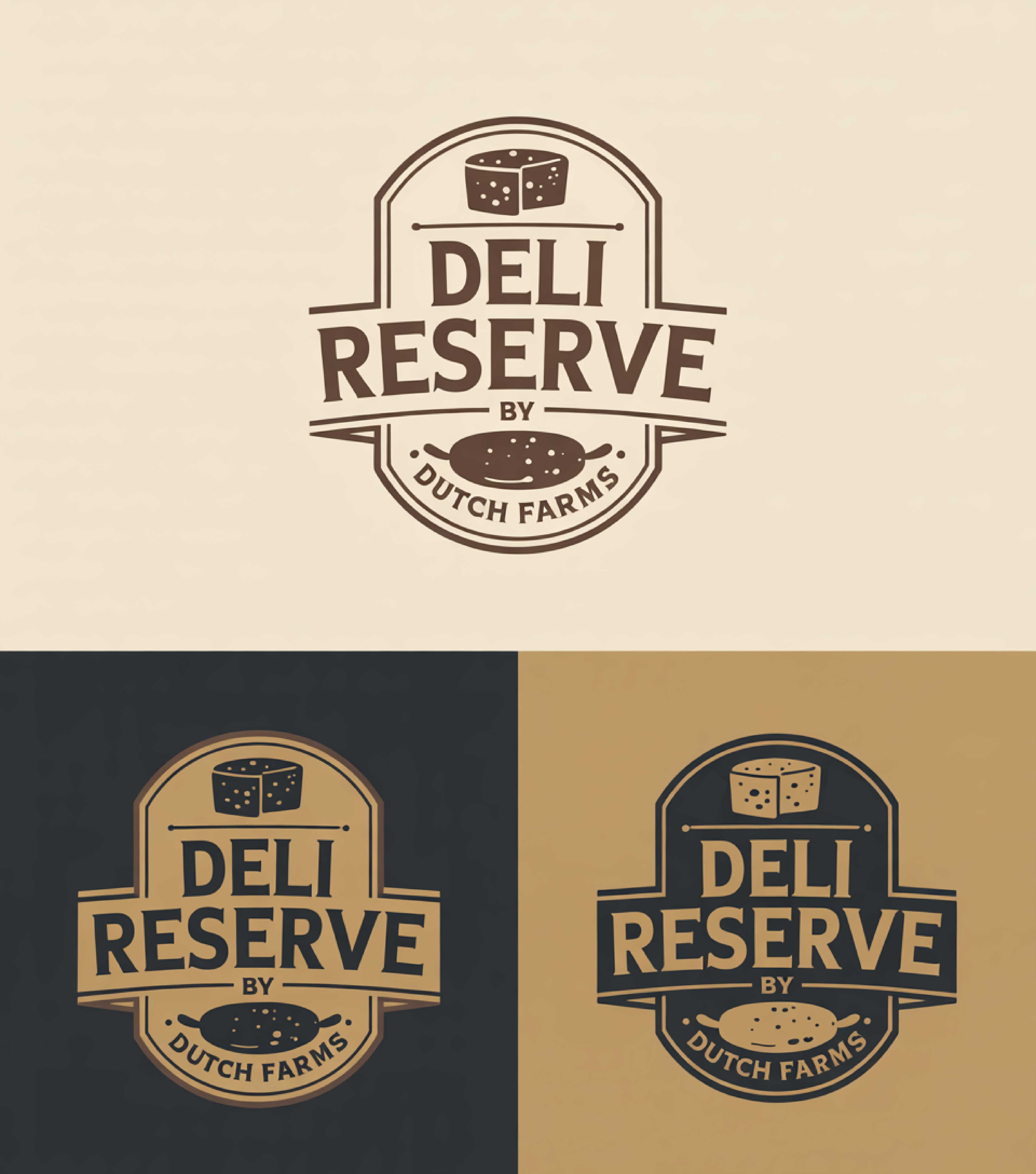 Logo Design by Pixel Rashida for Dutch Farms | Design #35559921