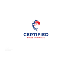 Logo Design by mehedi.h for Certified Pools & Concrete | Design: #35558898