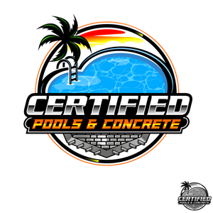 Logo Design by Suvendu.S for Certified Pools & Concrete | Design: #35566371
