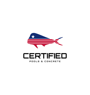 Logo Design by saesean for Certified Pools & Concrete | Design: #35554953