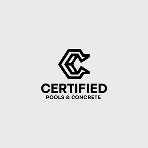 Logo Design by Ar_nisam_usman for Certified Pools & Concrete | Design: #35549640