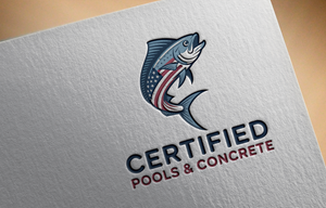 Design de Logo par Eye Graphy pour Certified Pools & Concrete | Design #35559823
