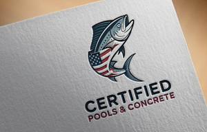Logo Design by Robi-The Child for Certified Pools & Concrete | Design: #35559826