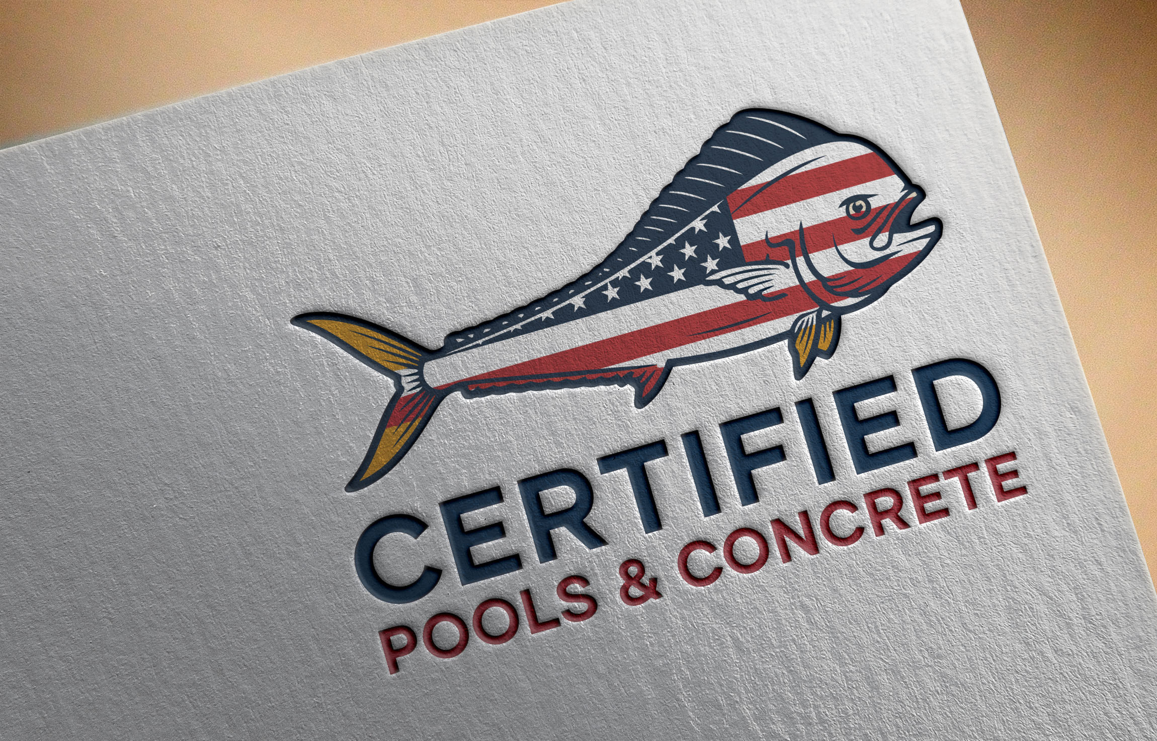 Logo Design by Robi-The Child for Certified Pools & Concrete | Design #35559910