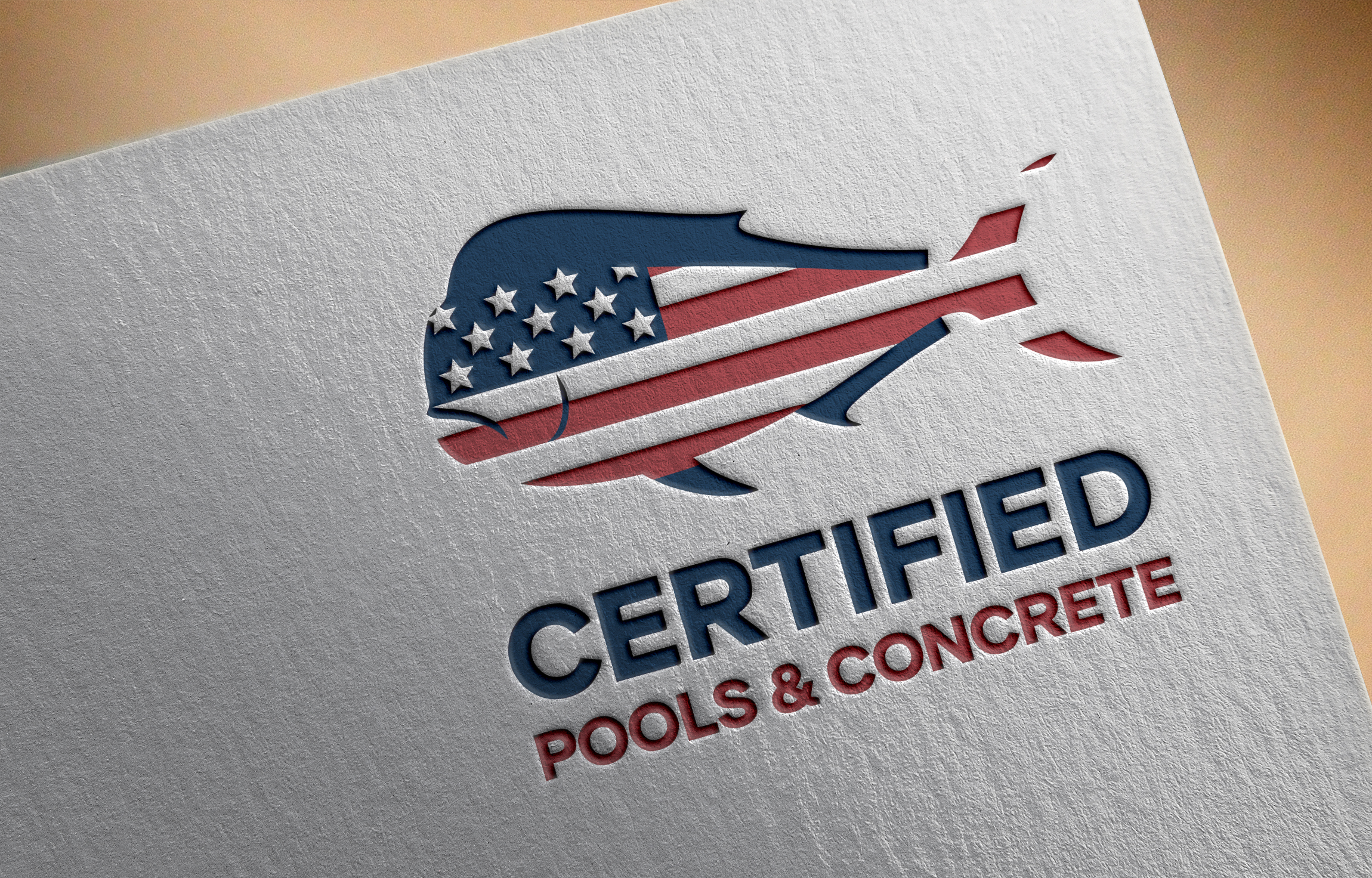Logo Design by Robi-The Child for Certified Pools & Concrete | Design #35559911