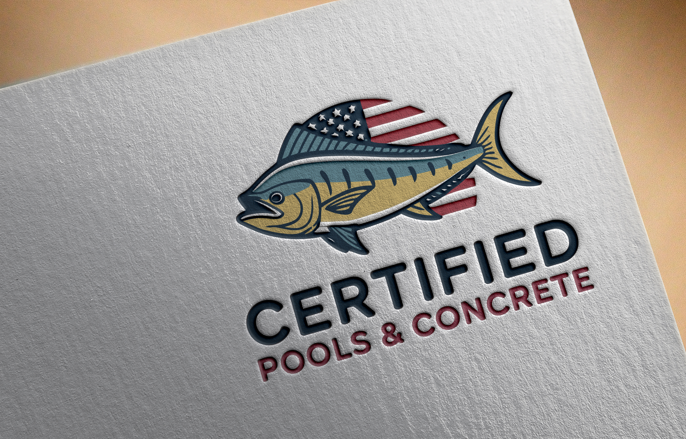 Logo Design by Robi-The Child for Certified Pools & Concrete | Design #35559914