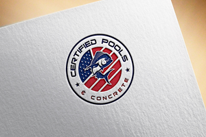 Logo Design by Md ahasan for Certified Pools & Concrete | Design: #35549422