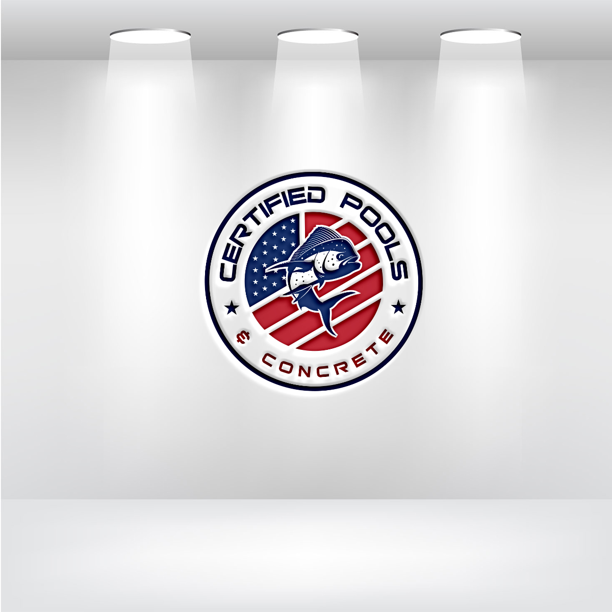 Logo Design by Md ahasan for Certified Pools & Concrete | Design #35549423