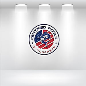 Logo Design by Md ahasan for Certified Pools & Concrete | Design: #35549423