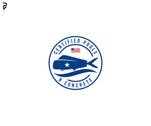 Logo Design by poisonvectors for Certified Pools & Concrete | Design: #35547656