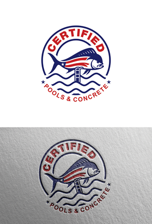 Design de Logo par LordRam pour Certified Pools & Concrete | Design #35549975