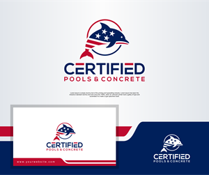 Logo Design by element2 for Certified Pools & Concrete | Design: #35547455