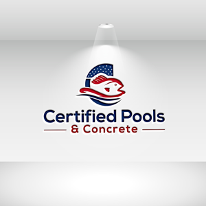 Logo Design by Deziners Zone for Certified Pools & Concrete | Design: #35550935