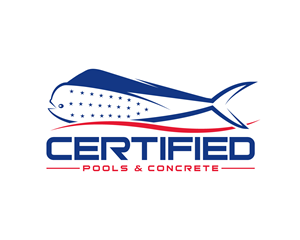 Logo Design by Atec for Certified Pools & Concrete | Design: #35553489