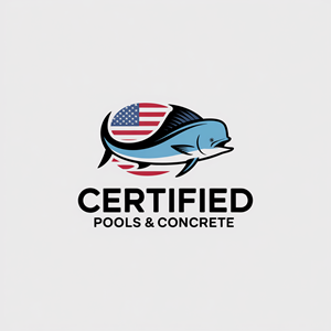 Logo Design by USIAD ANAS for Certified Pools & Concrete | Design: #35547508