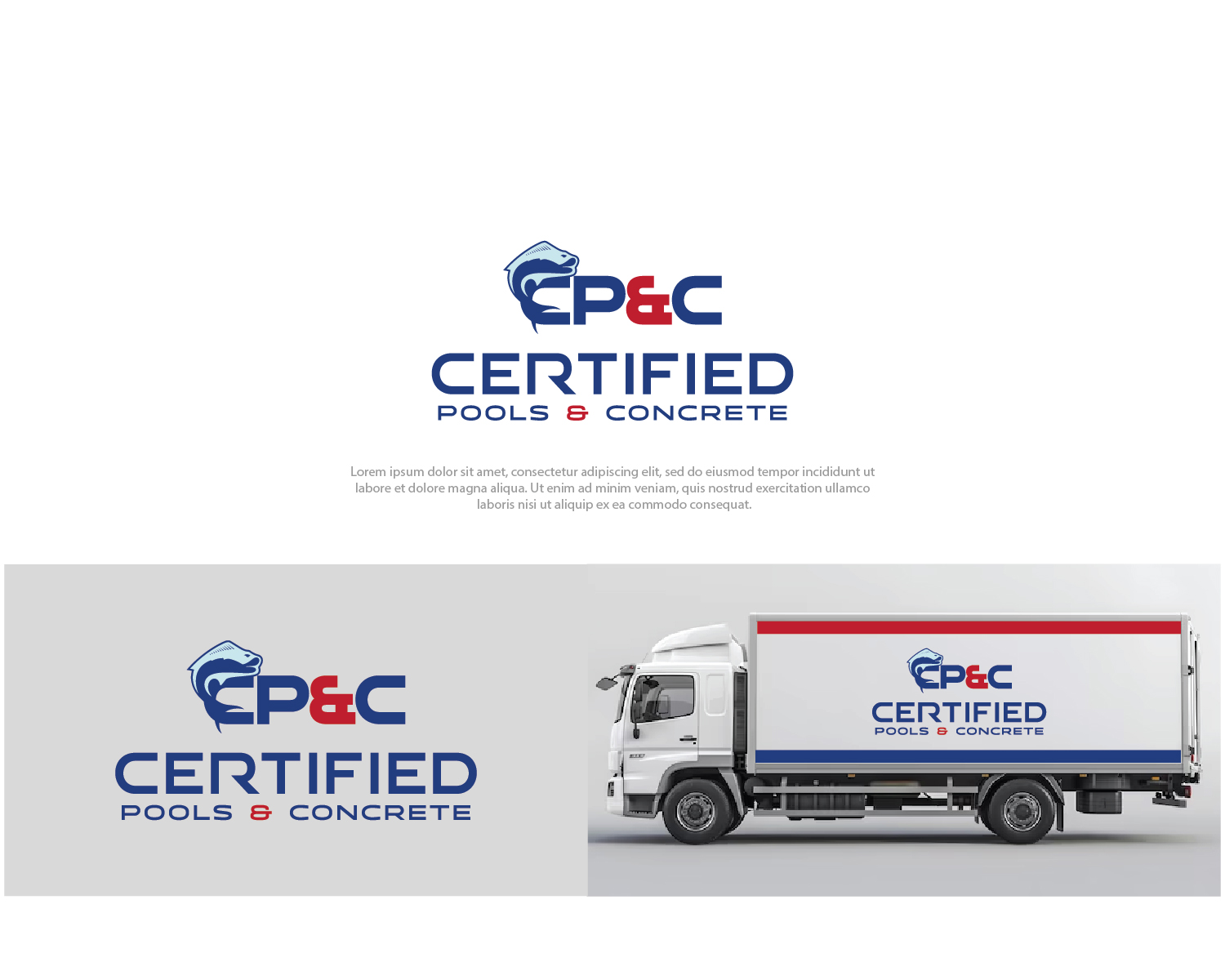 Logo-Design von Maxo-Biz für Certified Pools & Concrete | Design #35550952