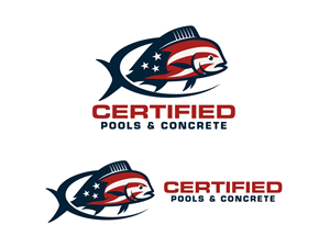 Logo Design by designA78 for Certified Pools & Concrete | Design: #35554789