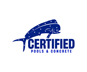 Logo Design by Ansh Design for Certified Pools & Concrete | Design: #35550535