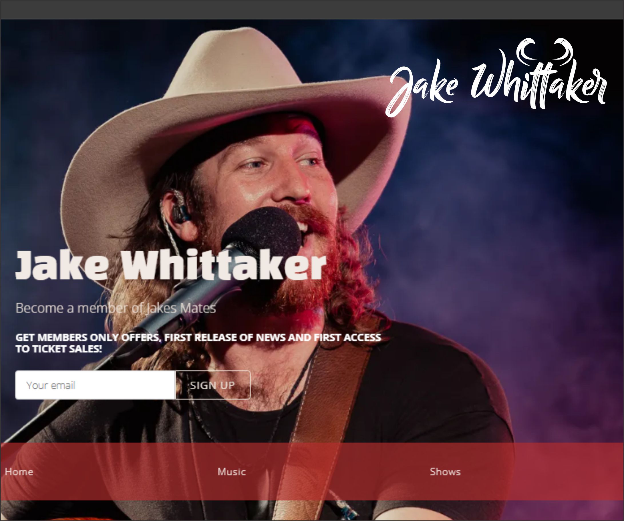 Design de Logo par alkaline pour Jake Whittaker Music  | Design #35550799