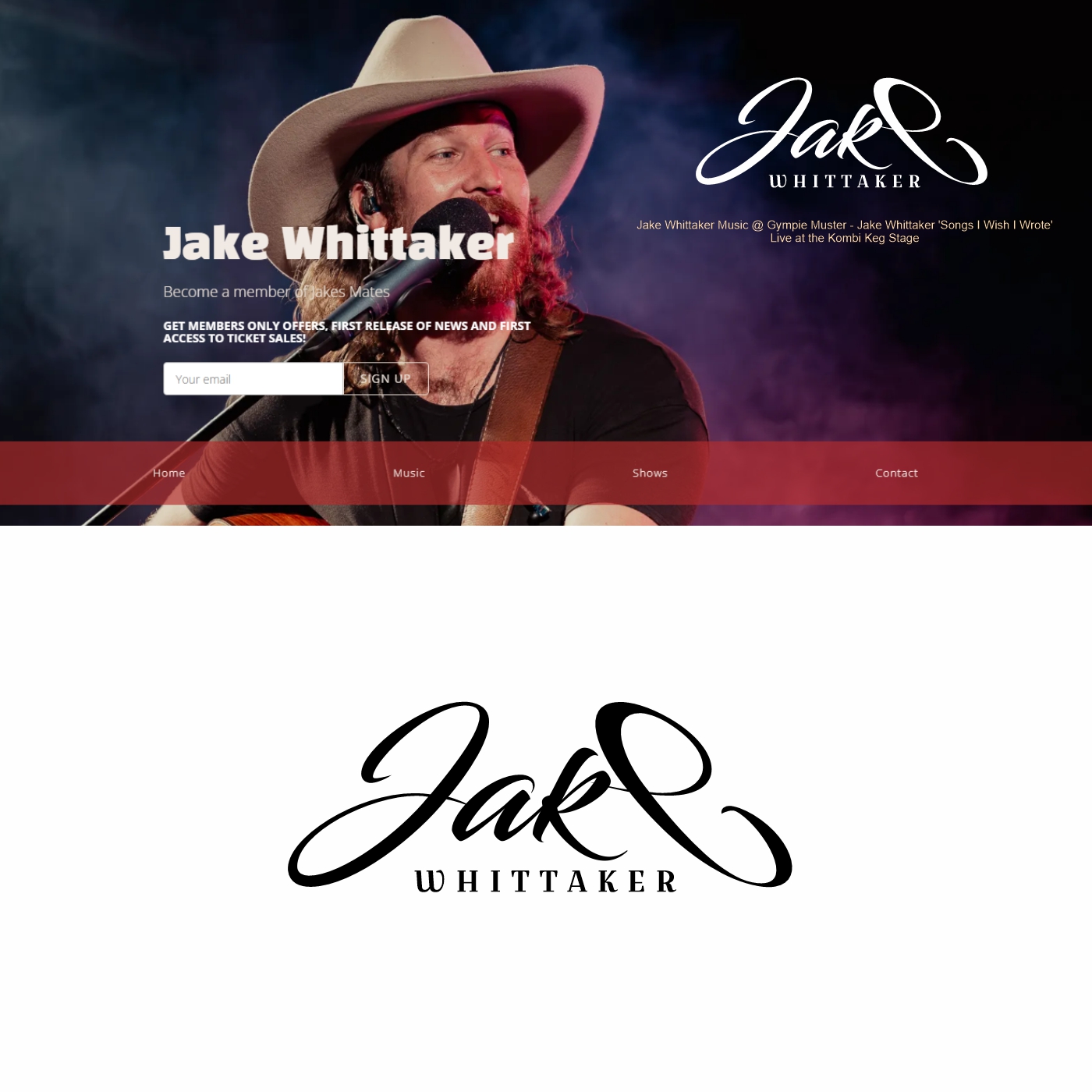 Logo-Design von enka94 für Jake Whittaker Music  | Design #35550206