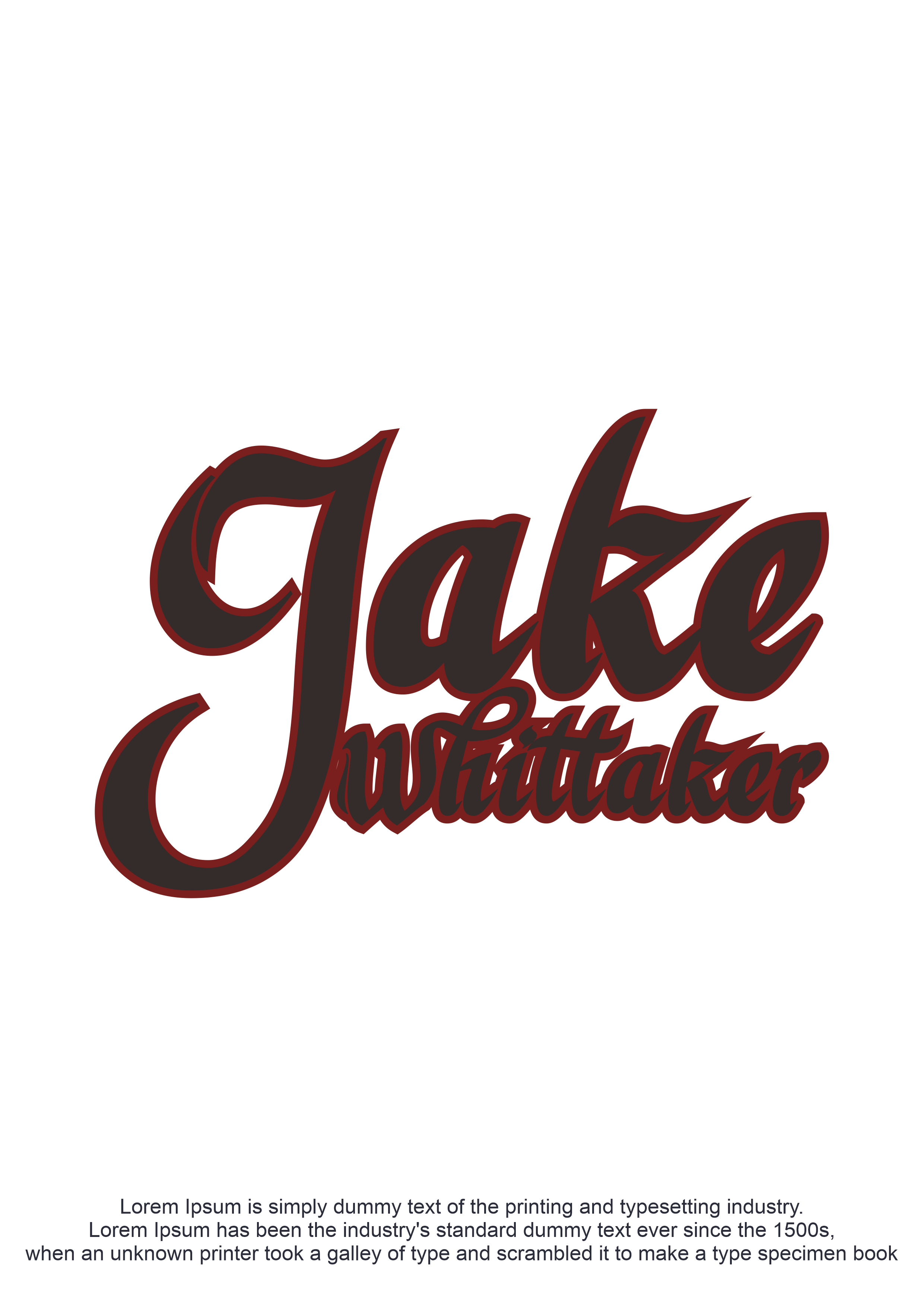 Diseño de Logo por Abigaill_design para Jake Whittaker Music  | Diseño #35551564