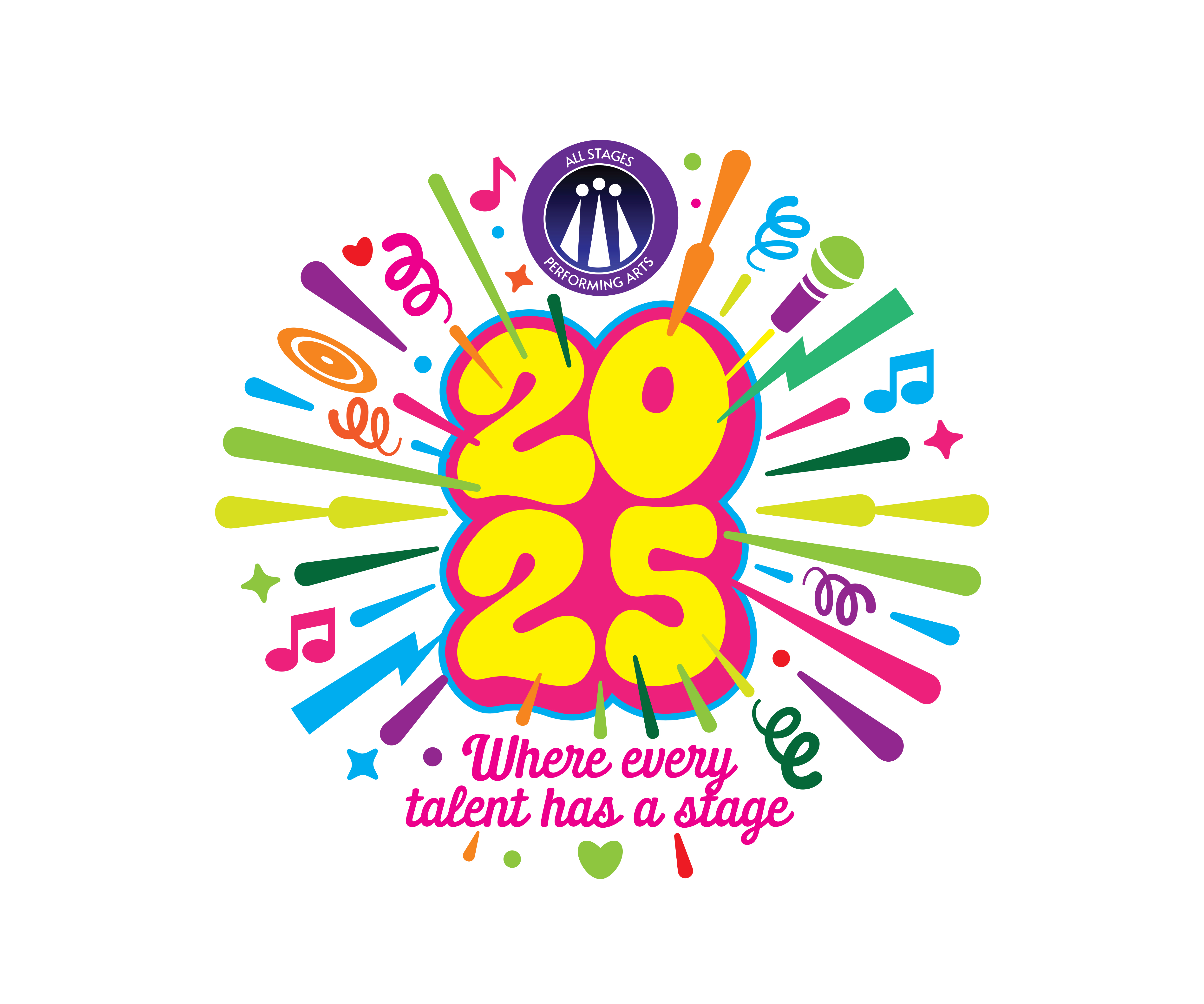 Diseño Gráfico por GREATER DAN para All Stages Performing Arts | Diseño #35592690
