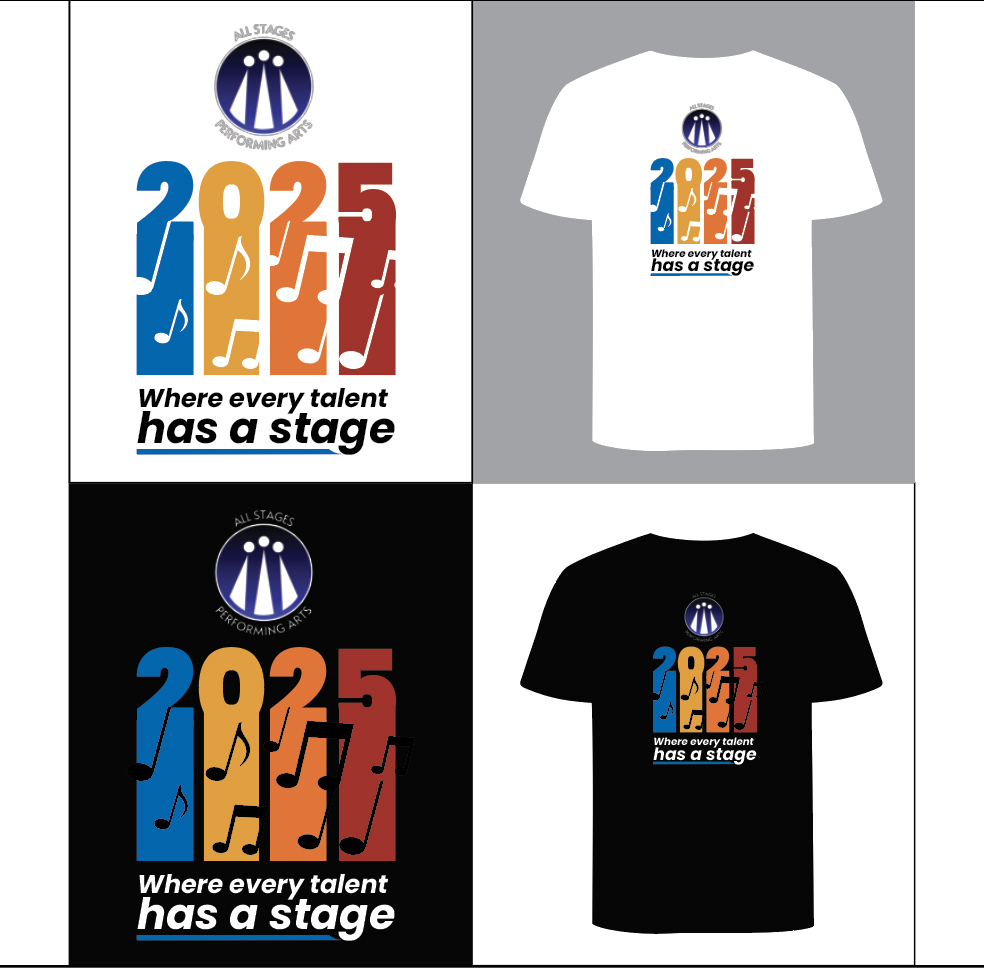 Graphic Design by Vicez for All Stages Performing Arts | Design #35554838
