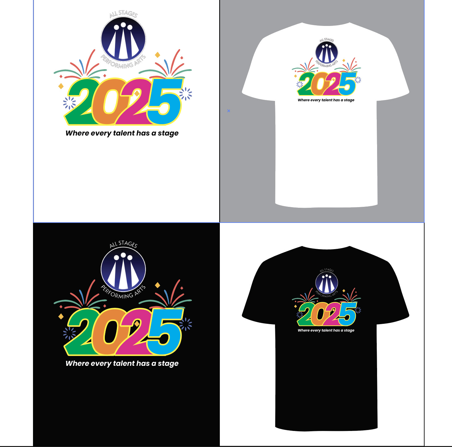 Graphic Design by Vicez for All Stages Performing Arts | Design #35561961