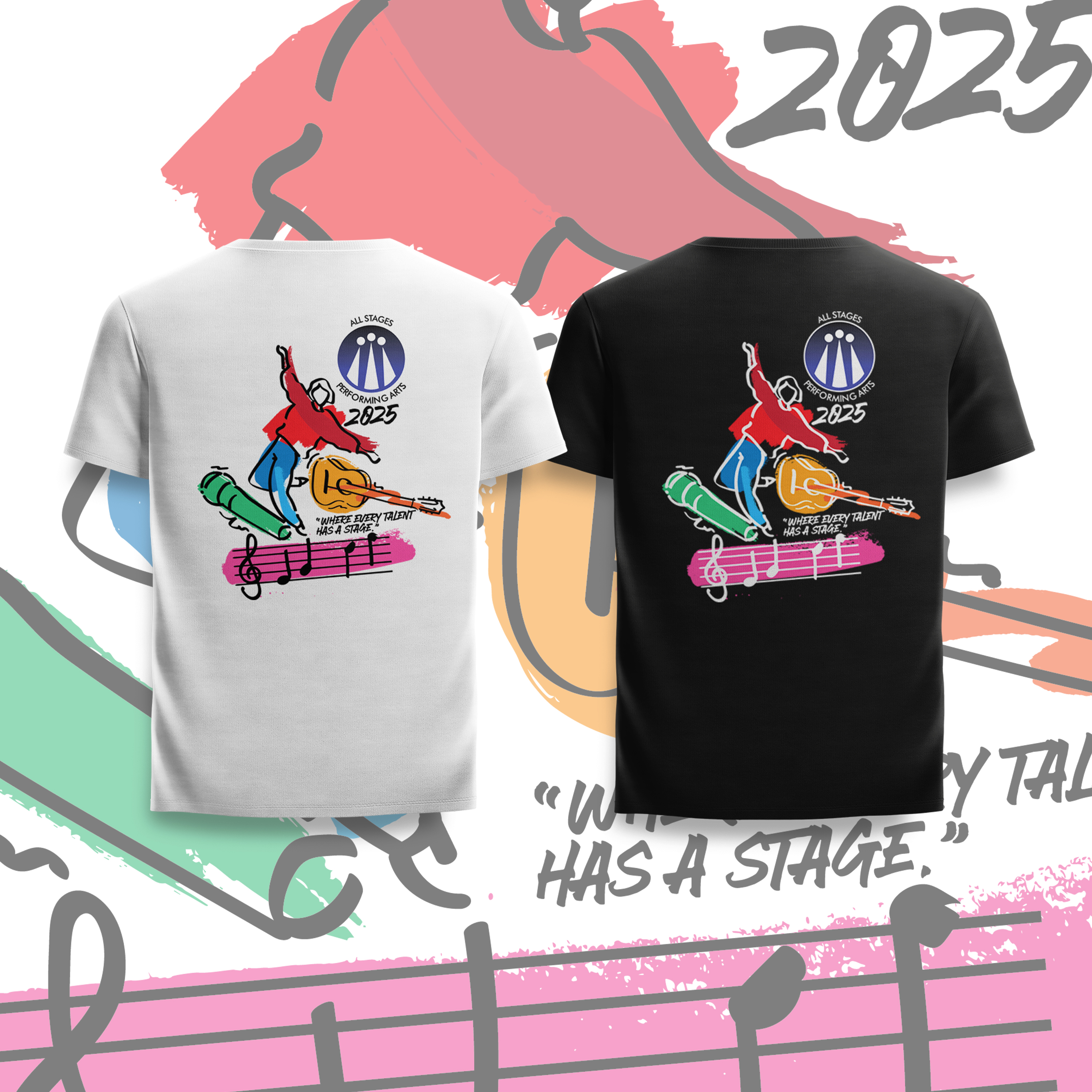 Graphic Design by janiceg for All Stages Performing Arts | Design #35566890