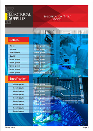 Catalogue Design by ArtGreat for KAYAFAS INDUSTRIAL TOOLS L.P. | Design #35614762