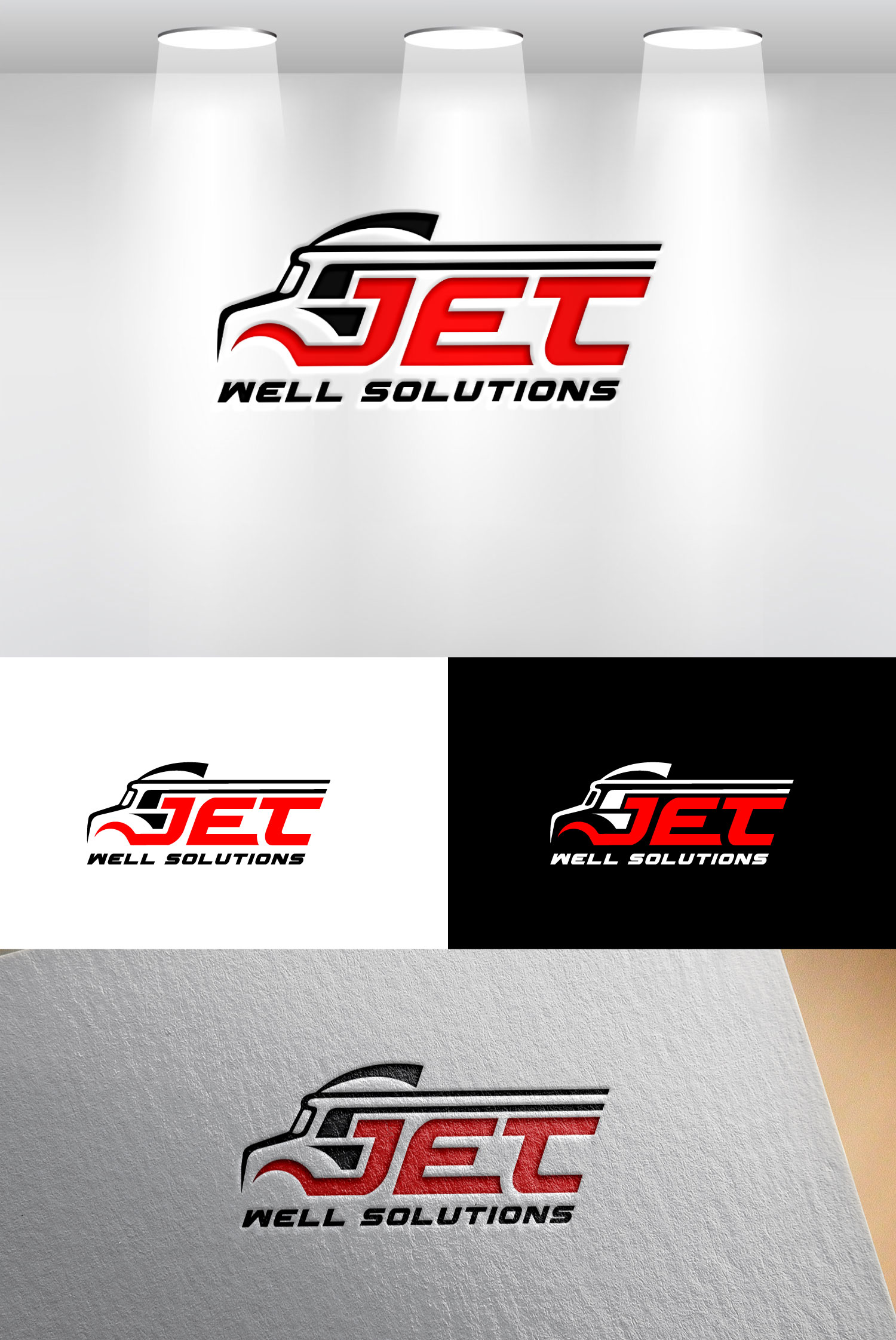 Diseño de Logo por Mi Design1 para JET Well Solutions  | Diseño #35555608
