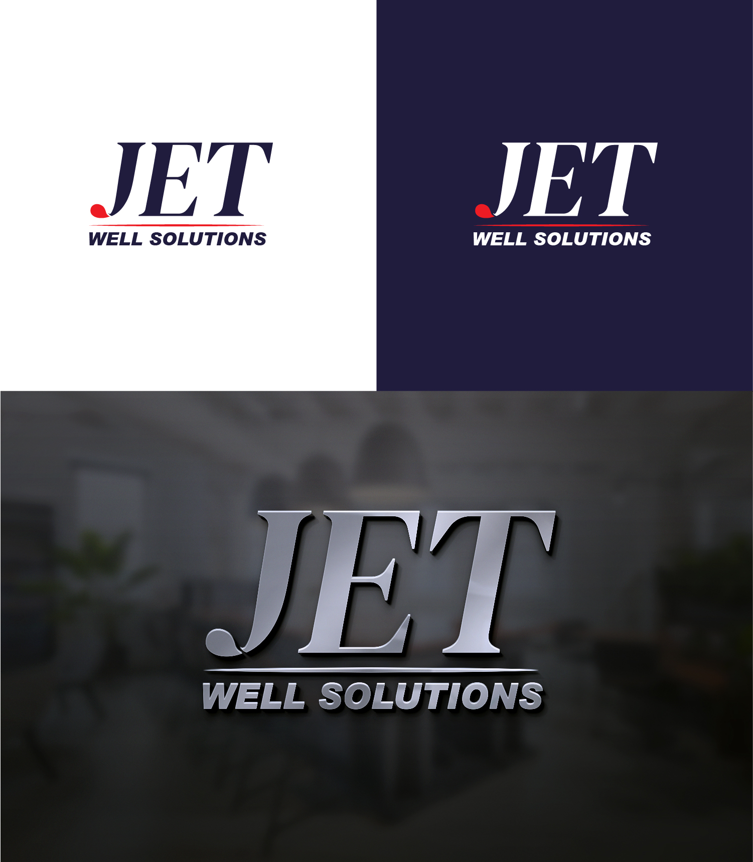 Logo Design by S.H Designs for JET Well Solutions  | Design #35556443