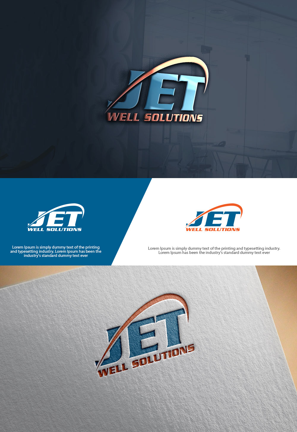 Logo Design by sulemani  creation for JET Well Solutions  | Design #35560134