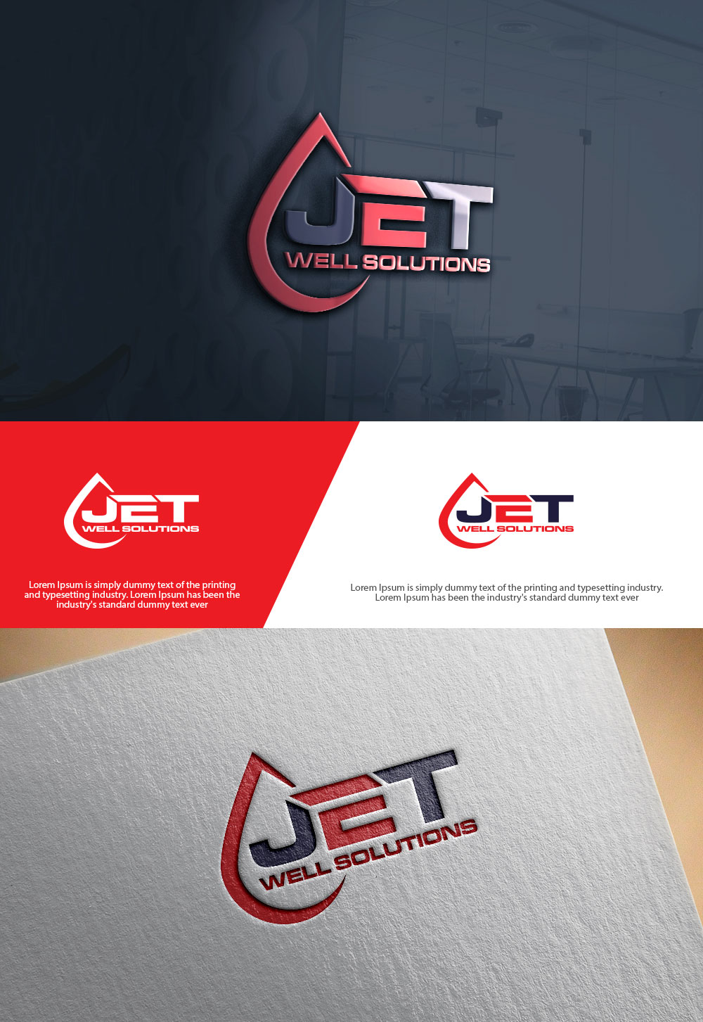 Logo Design by sulemani  creation for JET Well Solutions  | Design #35566344