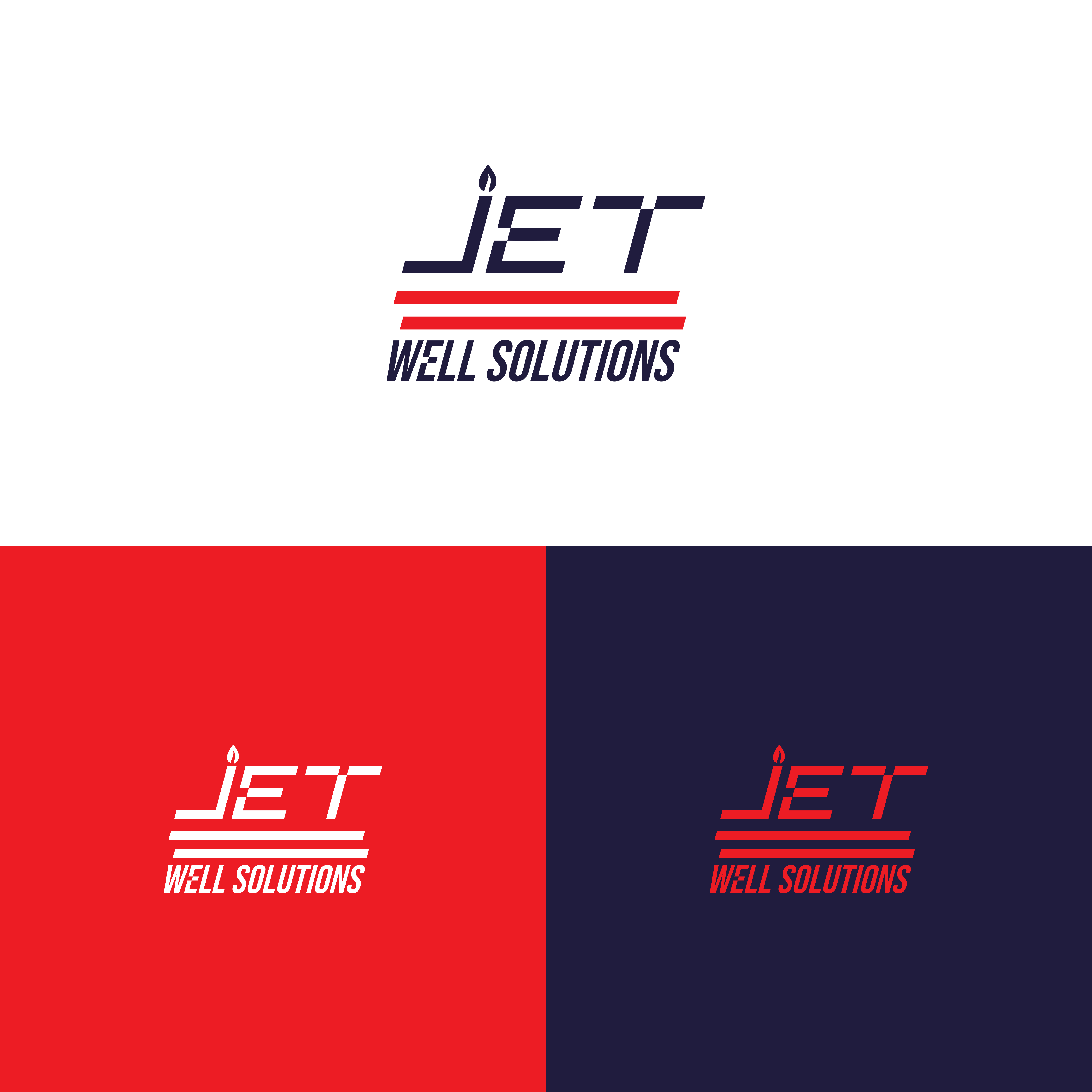 Logo Design by Hello Bairley for JET Well Solutions  | Design #35566745