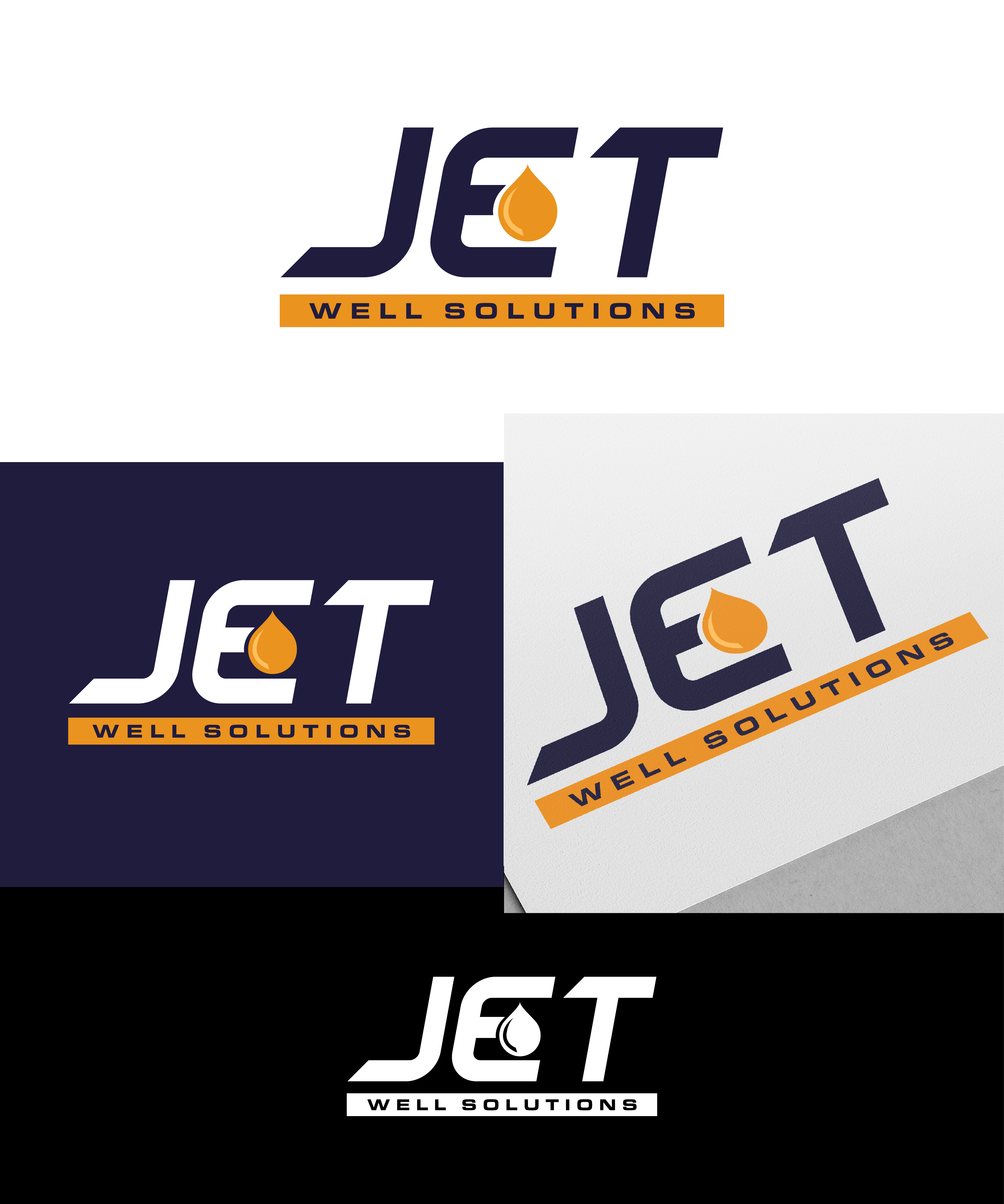 Logo Design by logospot studio for JET Well Solutions  | Design #35565708