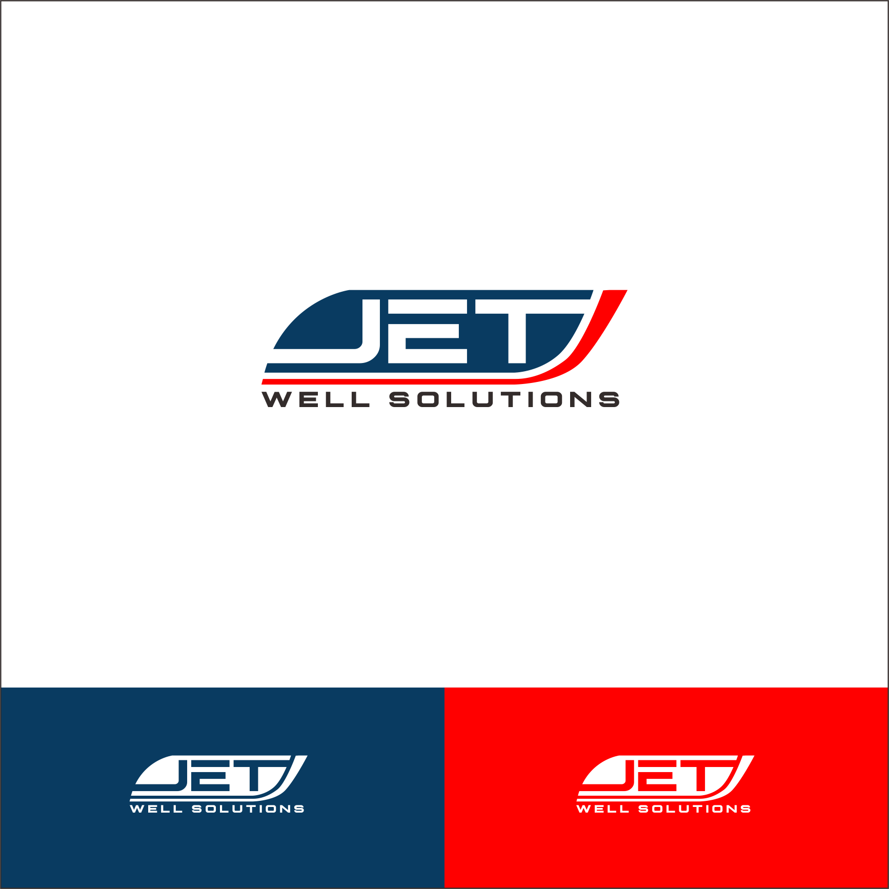 Logo Design by Arham Hidayat for JET Well Solutions  | Design #35576444
