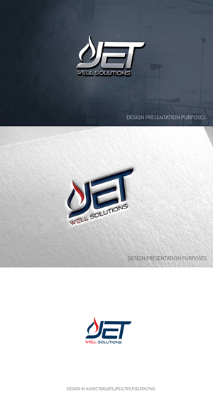 Logo Design by zebronicgraphic for JET Well Solutions  | Design: #35558506